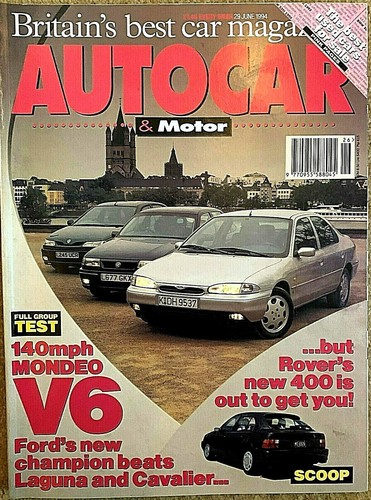Autocar magazine jun - 29-jun-94,