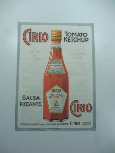 Cirio tomato ketchup - cirio,