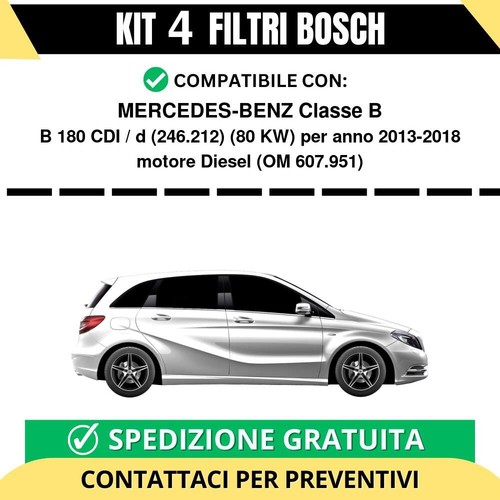 Kit filtri bosch - filtri,