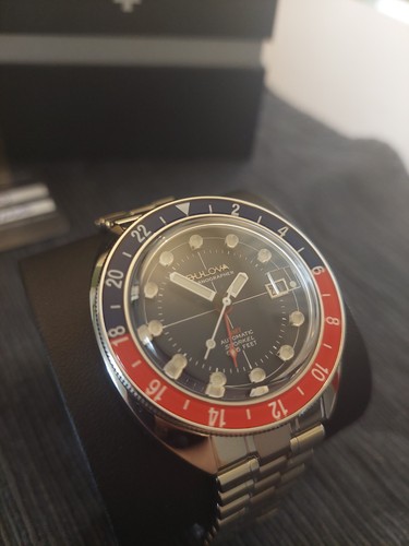 Bulova oceanographer gmt devil - bulova,