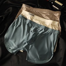 Boxer uomo 4 pezzi intimo seta