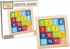 Giochi - Vari - Teorema: Fatto Di Legno - Gioco Del 15 - Box