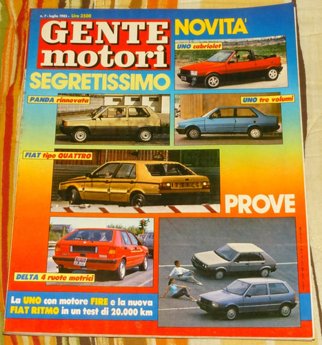 Gente motori mensile - mensile, di