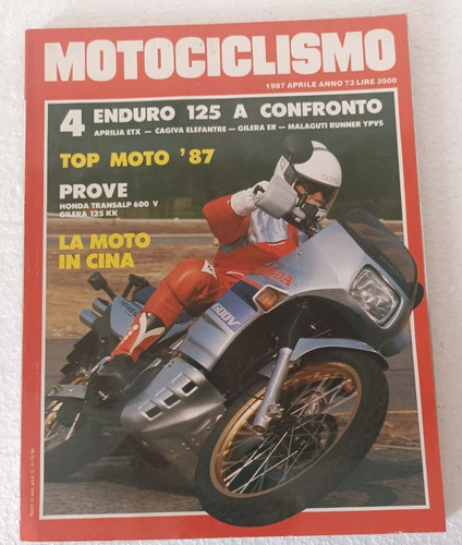 Motociclismo 1987 aprilia - 1987,