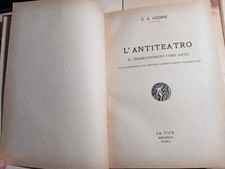 L'ANTITEATRO LUCIANI Il