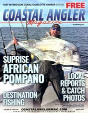 COASTAL ANGLER FISHING MAG MAR 2025-AFRICAN POMPANO-CATCH PHOTOS-CHAIN PICKEREL