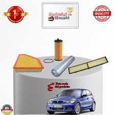 KIT TAGLIANDO 4 FILTRI BMW SERIE 1 118 D 105KW 143CV DAL 2009 ->