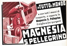 PUBBLICITA' 1935 MAGNESIA SAN