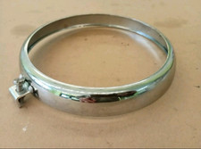 GHIERA FARO GUZZI FALCONE 500 AIRONE 250 GALLETTO CHROME HEADLIGHT RING RIM