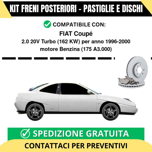 Kit freni posteriori per fiat - freni,