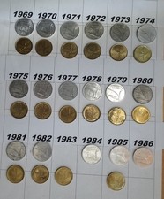 Lotto 19. Monete Repubblica Italiana da 10 e 20 lire  dal 1969 al 1986