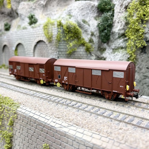 Coffret wagons couverts type - 2,