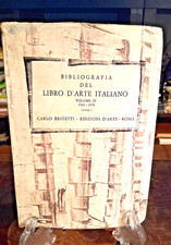 BIBLIOGRAFIA DEL LIBRO D'ARTE