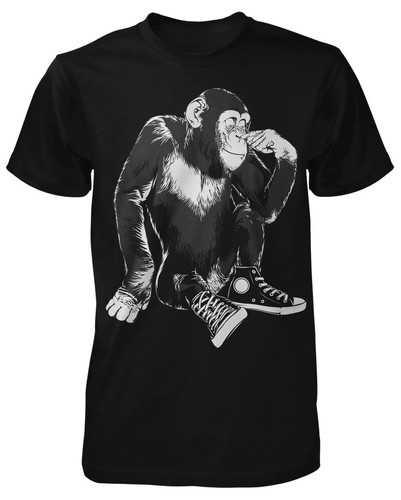 Shirt scimpanzé scimmia - t-shirt,