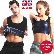 Gilet sauna Sweat Shaper uomo e donna dimagrante neoprene canotta termica perdita di grasso