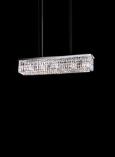 Linear Crystal Chandelier
