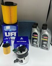 KIT TAGLIANDO 4 FILTRI 4 LITRI FORD MOTORCRAFT 5W30 FOCUS 2 SERIE C MAX 1.6 TDCI