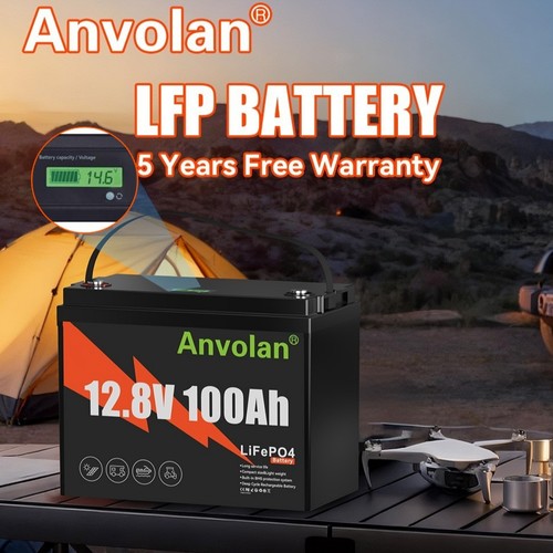 Batteria 100ah 12v lifepo4 - batteria,