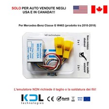 Sedile Tappetino emulatore diagnostico per Mercedes USA Classe G W463 2010-2018