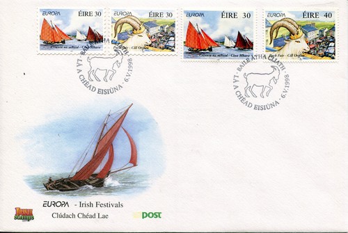 Irlanda fdc europa - fdc, (1998)