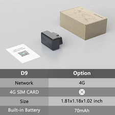 Localizzatore GPS OBD per Auto