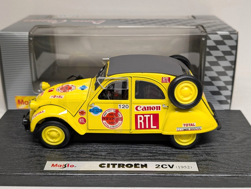 Maisto citroen 2cv rally - 1:18,