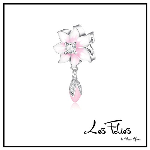 Charm fiore ciliegio - charm,