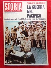 Storia Illustrata di Ottobre 1968 Guerra Nel Pacifico Perl Harbor Resa Giappone