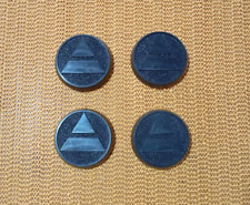 04 TAPPI COPRIMOZZO ORIGINALI AUTOBIANCHI ABARTH A112