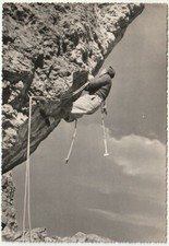 AURONZO? - BELLUNO - ROCCIATORI SULLE DOLOMITI - VIAGG. 1954 -63577-