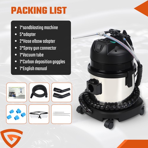 Sabbiatrice mobile polvere
