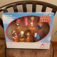 Set 8 pezzi statuine pollo