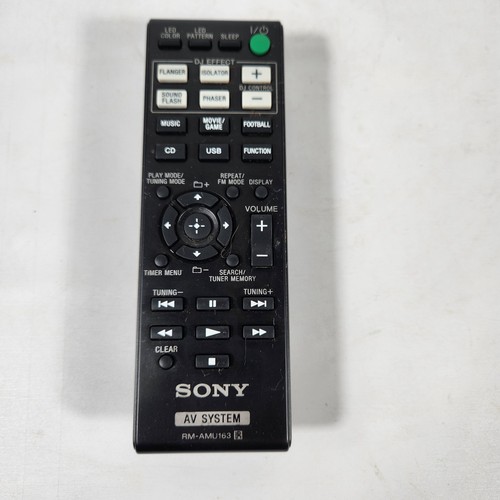 Sony system amu163 - system, rm-amu163