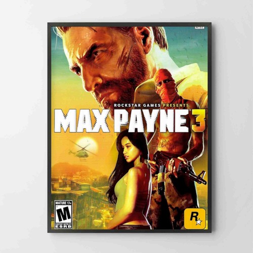 Poster max payne xbox - poster, 360