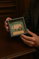 Vintage Raro Gioco D’ingegno Maiale Fedele Raro Francia