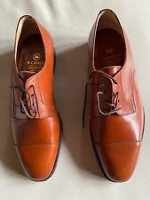 scarpe classiche con lacci uomo color cognac n 10 NUOVE