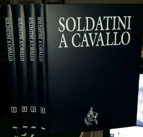 Soldatini cavallo opera - a,