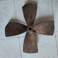 Elica 4 pale RH Bronzo per barca passo 19 pollici x 9 pollici - vecchia e usa...
