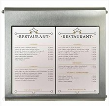 Leggio Bacheca Porta menu con