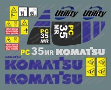 Komatsu PC35MR  Decalcomania