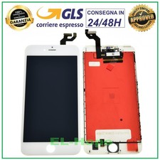 DISPLAY LCD RETINA PER APPLE IPHONE 6S PLUS TOUCH SCREEN FRAME BIANCO TIANMA