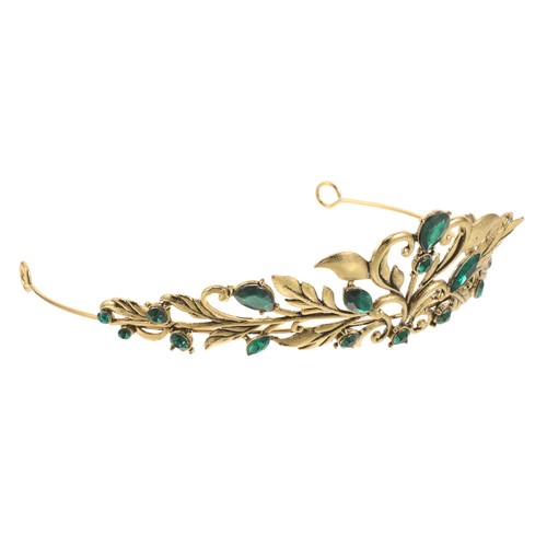 Diadema sposa verde - da,