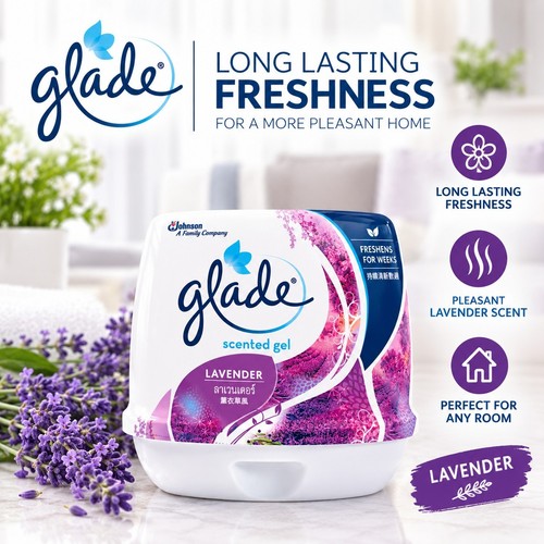 Glade gel profumato ambiente - gel,