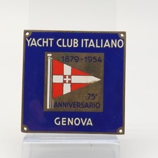 Placca yacht club italiano