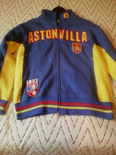 UNA BELLA GIACCA DELLA TUTA DELL '  ASTON VILLA  '  !!!!!!!!!!!!!!!!!