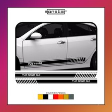 ADESIVI LATERALI PER AUTO