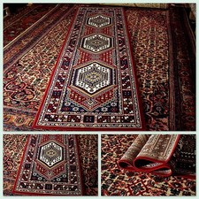 240 X 70 TAPPETO PASSATOIA STILE ORIENTALE PERSIANO COLORE ROSSO ANTICO