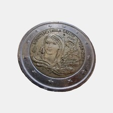 MONETA 2 EURO RARA MINISTERO DELLA SALUTE 1958-2018