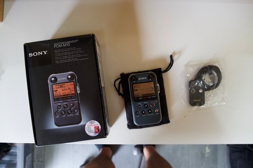 Sony pcm m10 - sony, liner