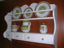 OFFERTA PIATTAIA MENSOLA A MURO COLORE MARCA  LEGNO PIATTI CAMERA